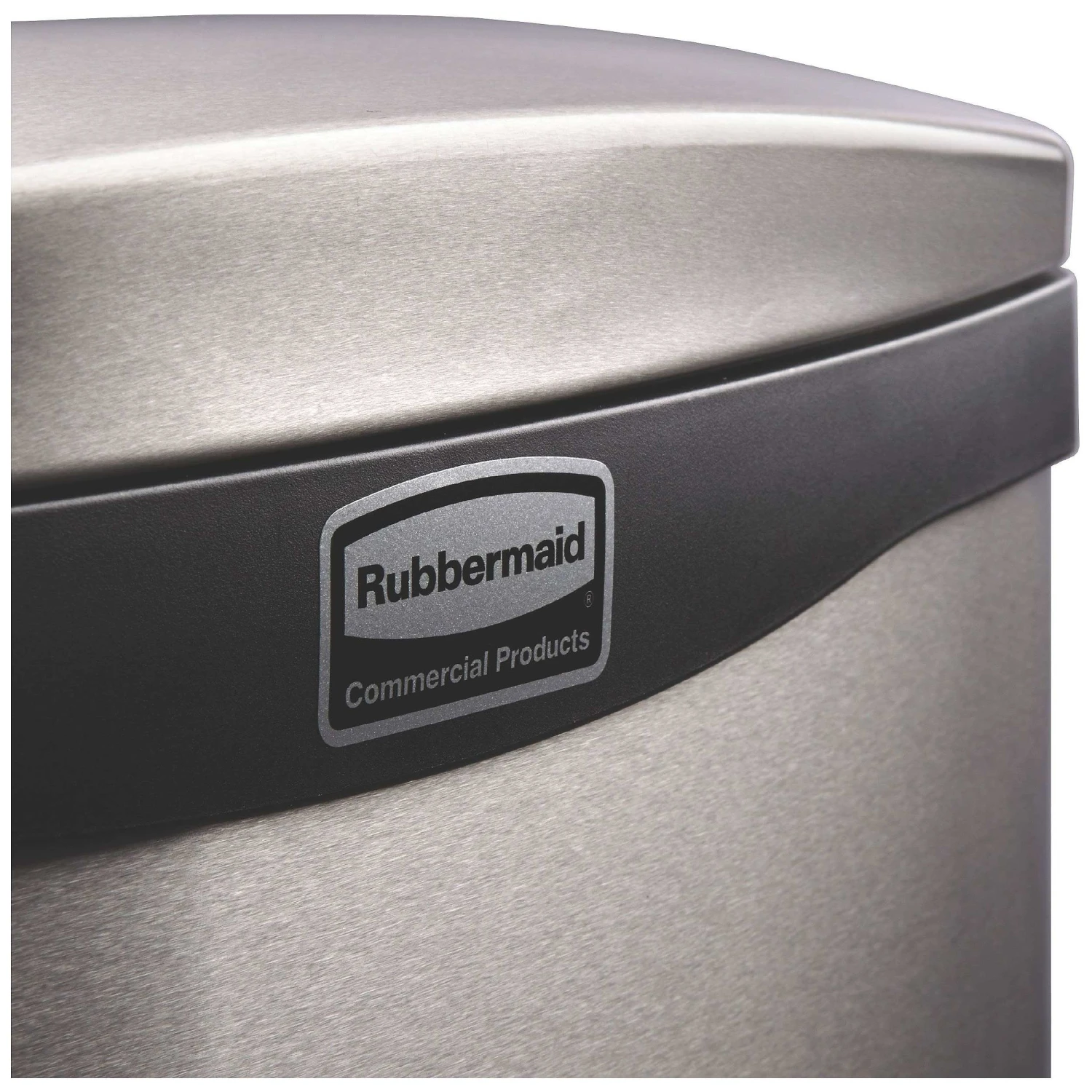 Rubbermaid Slim Jim Front Step-On Metal Waste Containers 4 Rubbermaid Slim Jim Front Step-On Metal Waste Containers - Image 2