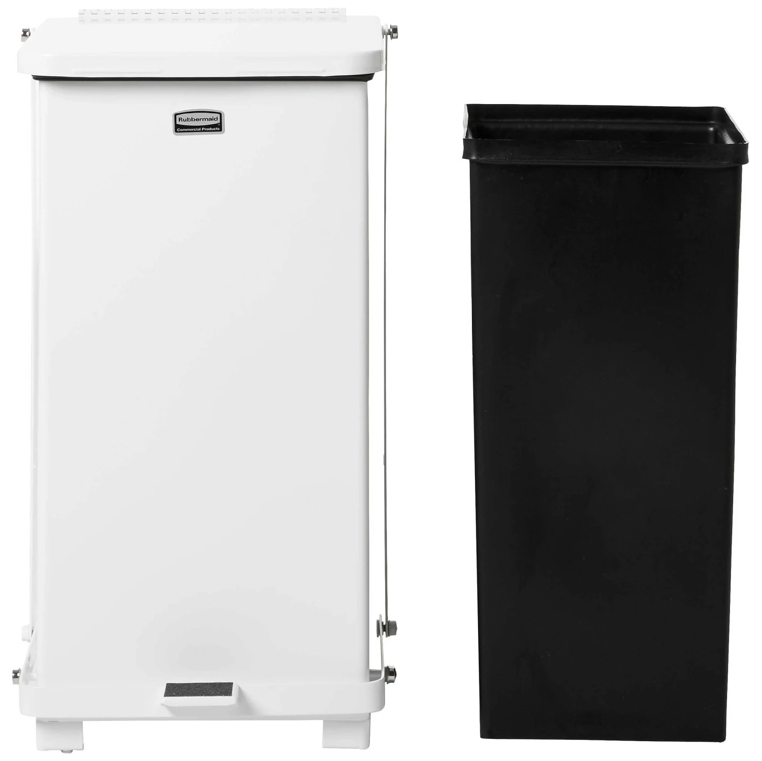 Rubbermaid The Defenders Fire-Resistant Step-On Pedal Bin 7 Rubbermaid The Defenders Fire-Resistant Step-On Pedal Bin - Image 5
