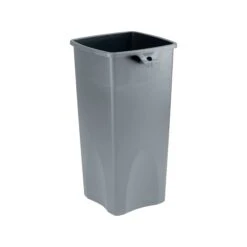 Rubbermaid Untouchable Square Waste Container With Lids 87L