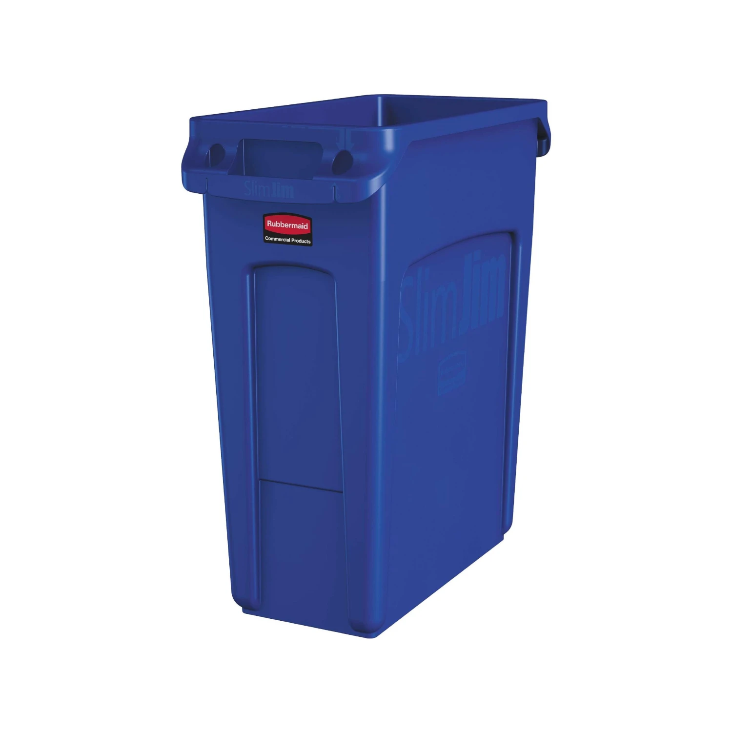 Rubbermaid Slim Jim Vented Bins With Swing Top Lid 4 Rubbermaid Slim Jim Vented Bins With Swing Top Lid - Image 2