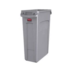 Rubbermaid Slim Jim Vented Bins With Swing Top Lid 18 Rubbermaid Slim Jim Vented Bins With Swing Top Lid -Office Furniture 106259