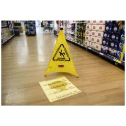 Rubbermaid Pop-Up Safety Cones -Office Furniture 106302