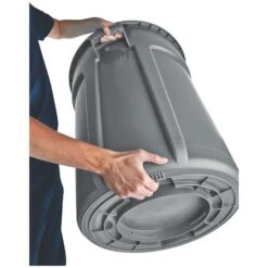 Rubbermaid Brute Round Waste Containers 37.9L -Office Furniture 106382