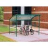 Premier Cycle Shelters - Clear Perspex Sides -Office Furniture 106662