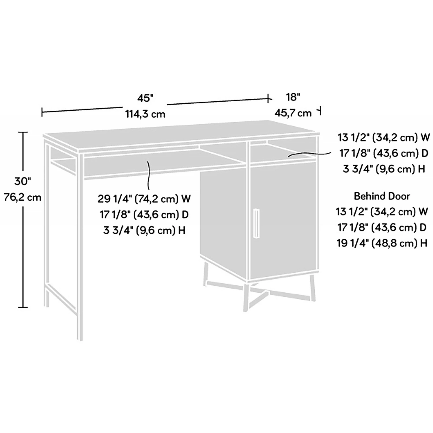 Kanyen Home Office Laptop Desk 9 Kanyen Home Office Laptop Desk - Image 7