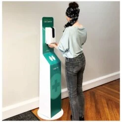 Clarify+ Freestanding Hand Sanitising Station With Automatic Dispenser -Office Furniture 107365