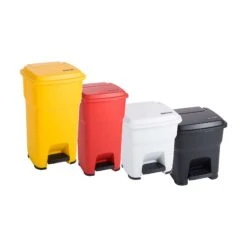 Soft Closing Plastic Pedal Bins