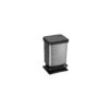 Soft Closing Metal Effect Pedal Bins 2 Soft Closing Metal Effect Pedal Bins -Office Furniture 107455