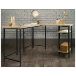 Foundry Industrial Style L Shaped Computer Desk -Office Furniture 107640