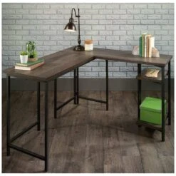 Foundry Industrial Style L Shaped Computer Desk -Office Furniture 107645