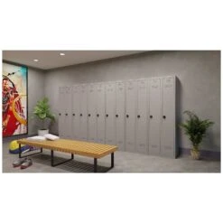 Phoenix PL Series Personal Lockers - 1 Door 1 Column With Combination Lock -Office Furniture 107900