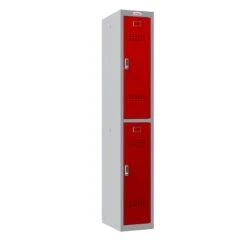 Phoenix PL Series Personal Lockers - 2 Door 1 Column With Electronic Lock -Office Furniture 108023
