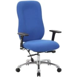 AirTask 24 Hour High Back Posture Chair With Pocket Sprung Seat