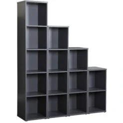 Karbon Narrow Bookcases -Office Furniture 108868