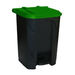 Hands Free Pedal Bins With Coloured Lids -Office Furniture 109424