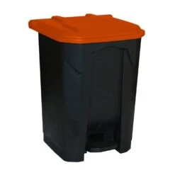 Hands Free Pedal Bins With Coloured Lids -Office Furniture 109425