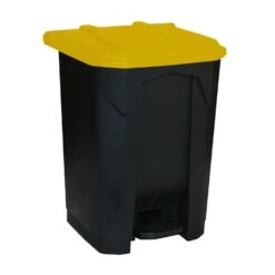 Hands Free Pedal Bins With Coloured Lids -Office Furniture 109426