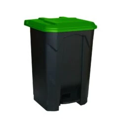 Hands Free Pedal Bins With Coloured Lids -Office Furniture 109427