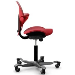 HAG Capisco Puls 8020 Chair Red -Office Furniture 111219