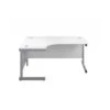 Commerce II White Ergonomic Office Desks -Office Furniture 112300
