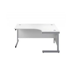 Commerce II White Ergonomic Office Desks -Office Furniture 112304