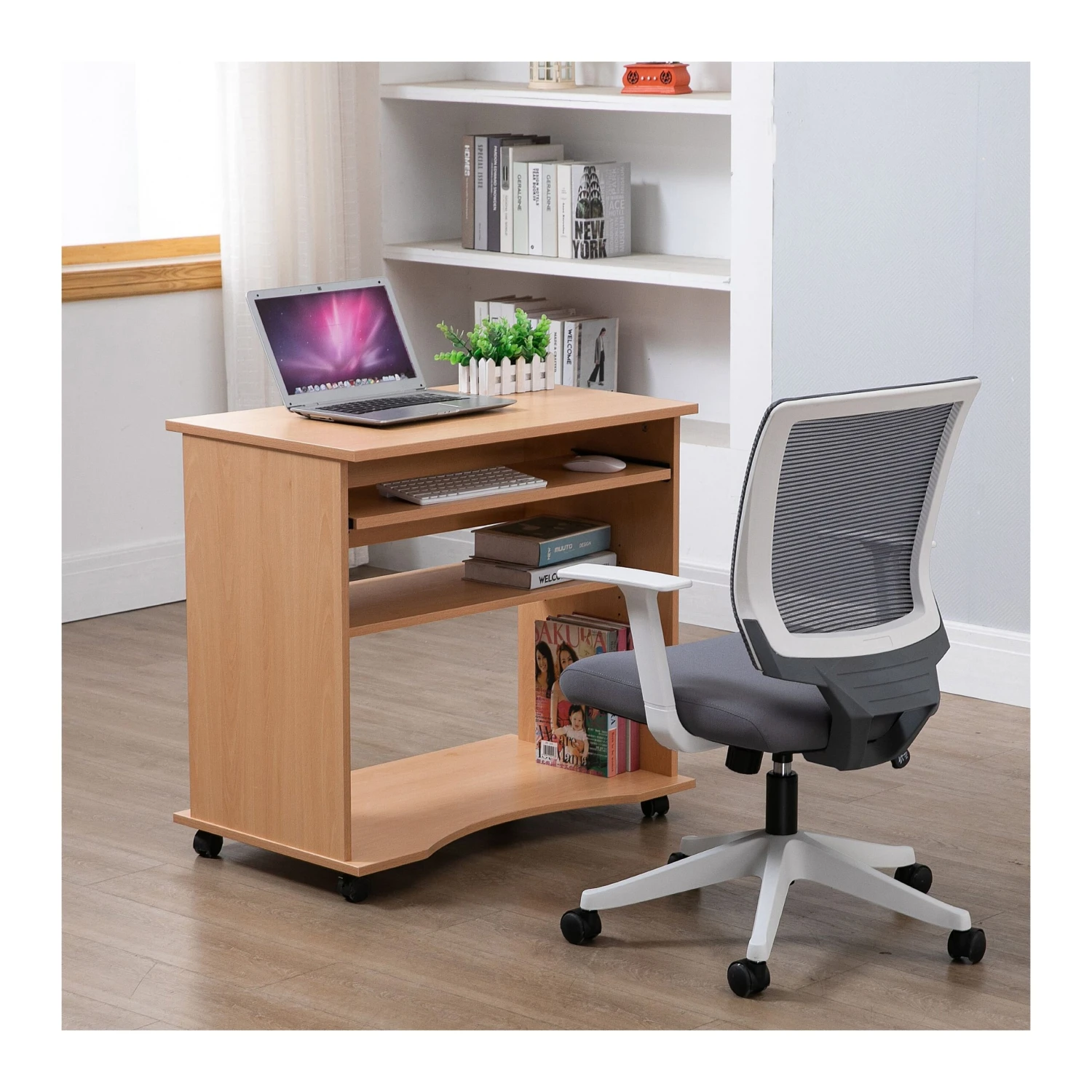 Aspyre Compact Mobile Home Office Desk 11 Aspyre Compact Mobile Home Office Desk - Image 9