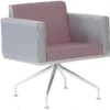 Summit Fino Cross Base Reception Armchair -Office Furniture 112962