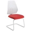 Summit Mono White Back Visitor Chair -Office Furniture 113044