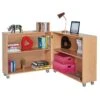 Mobile Hinged Library Bookcase -Office Furniture 115703