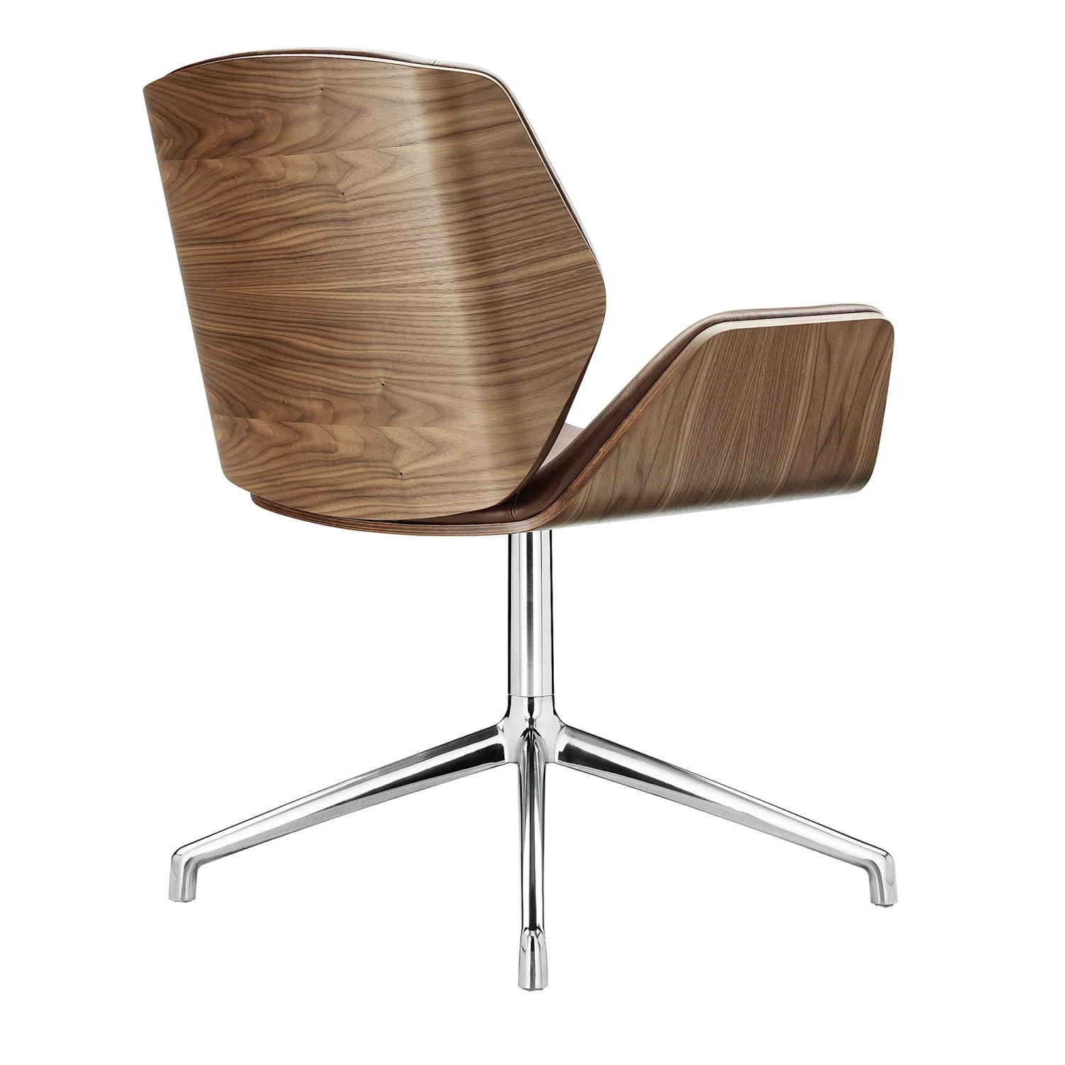 Boss Design Low Back Kruze Lounge Chair Wood Veneer 4 Boss Design Low Back Kruze Lounge Chair Wood Veneer - Image 2