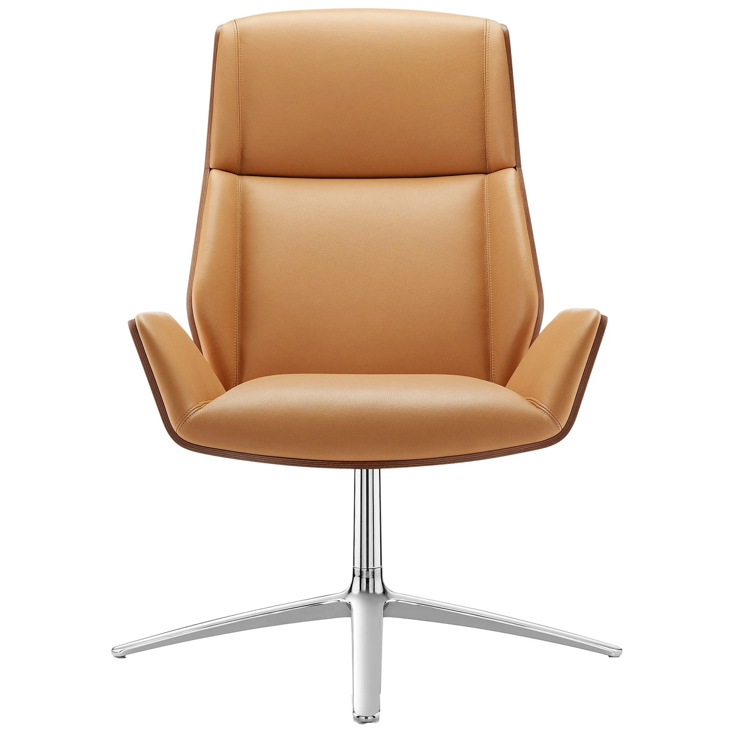 Boss Design Kruze Lounge Chair With Wood Veneer 3 Boss Design Kruze Lounge Chair With Wood Veneer