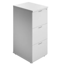 NEXT DAY Commerce II White Filing Cabinets -Office Furniture 116646
