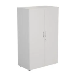 NEXT DAY Commerce II White Office Cupboards -Office Furniture 116650